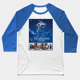 The Neverending Story Classic Movie Cover Baseball T-Shirt